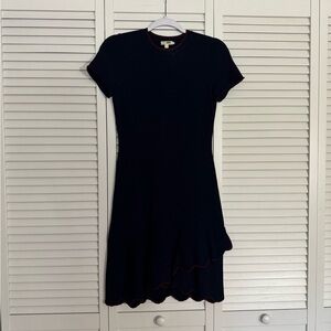 Shoshanna Sz S Navy Blue Dress